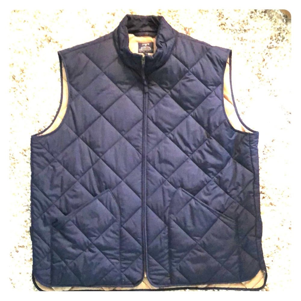 Men’s JCrew Navy Vest